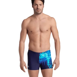 Bañador short arena Feel para hombre Funny Spot - Azul Marino Multi