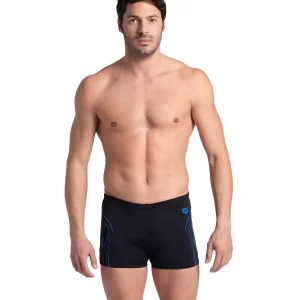 Bañador short arena Performance para hombre Reflecting - Negro
