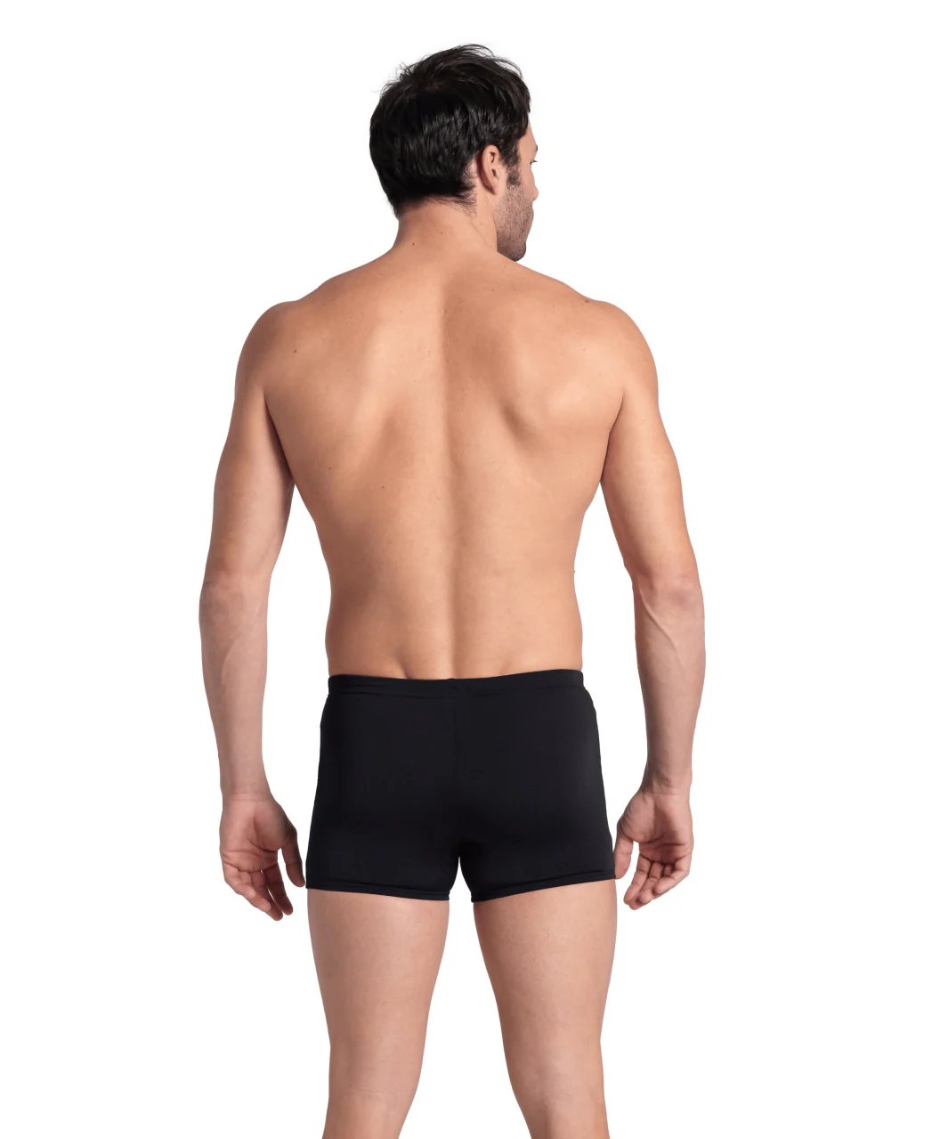 Bañador short arena Performance para hombre Reflecting - Negro - Imagen 4
