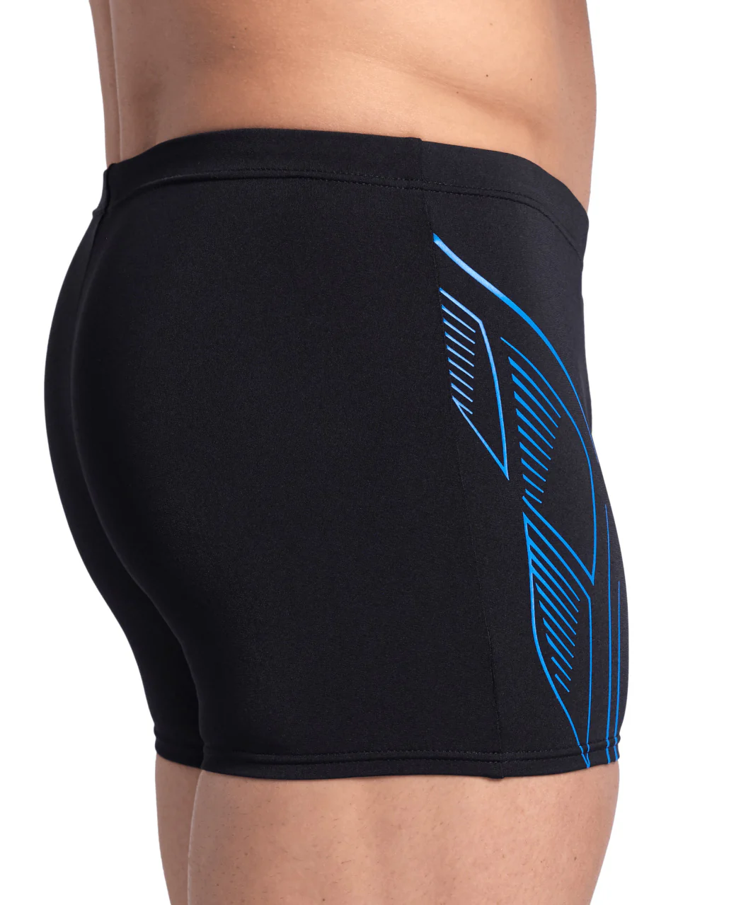 Bañador short arena Performance para hombre Reflecting - Negro - Imagen 3