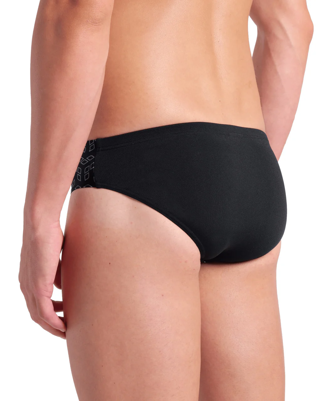 Bañador slip arena Performance para hombre Monogram - Negro Multi - Imagen 3