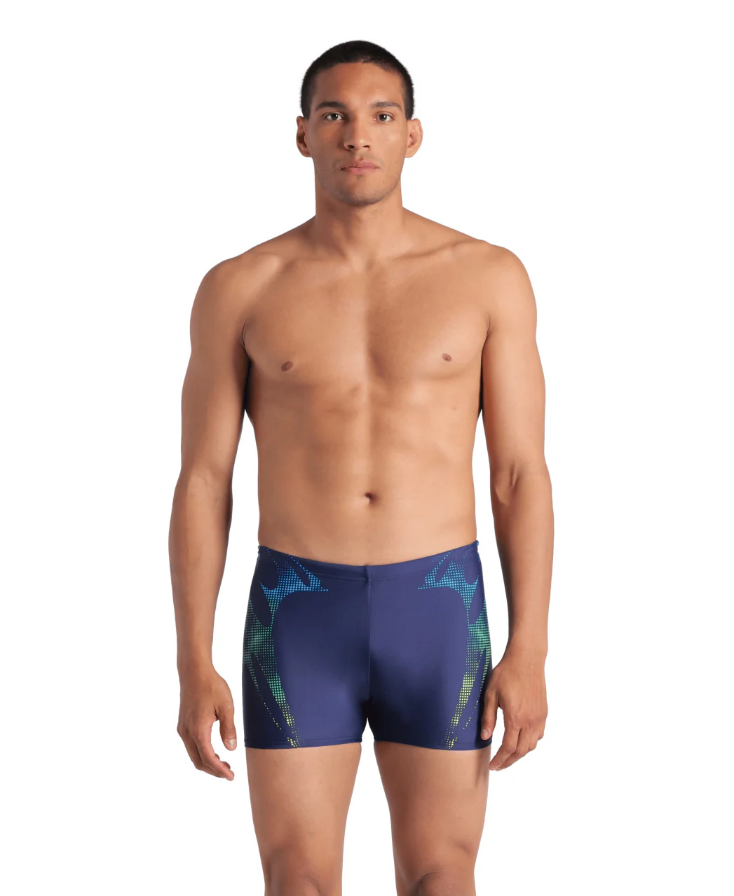 Bañador short arena Feel para hombre Spider Web - Marino