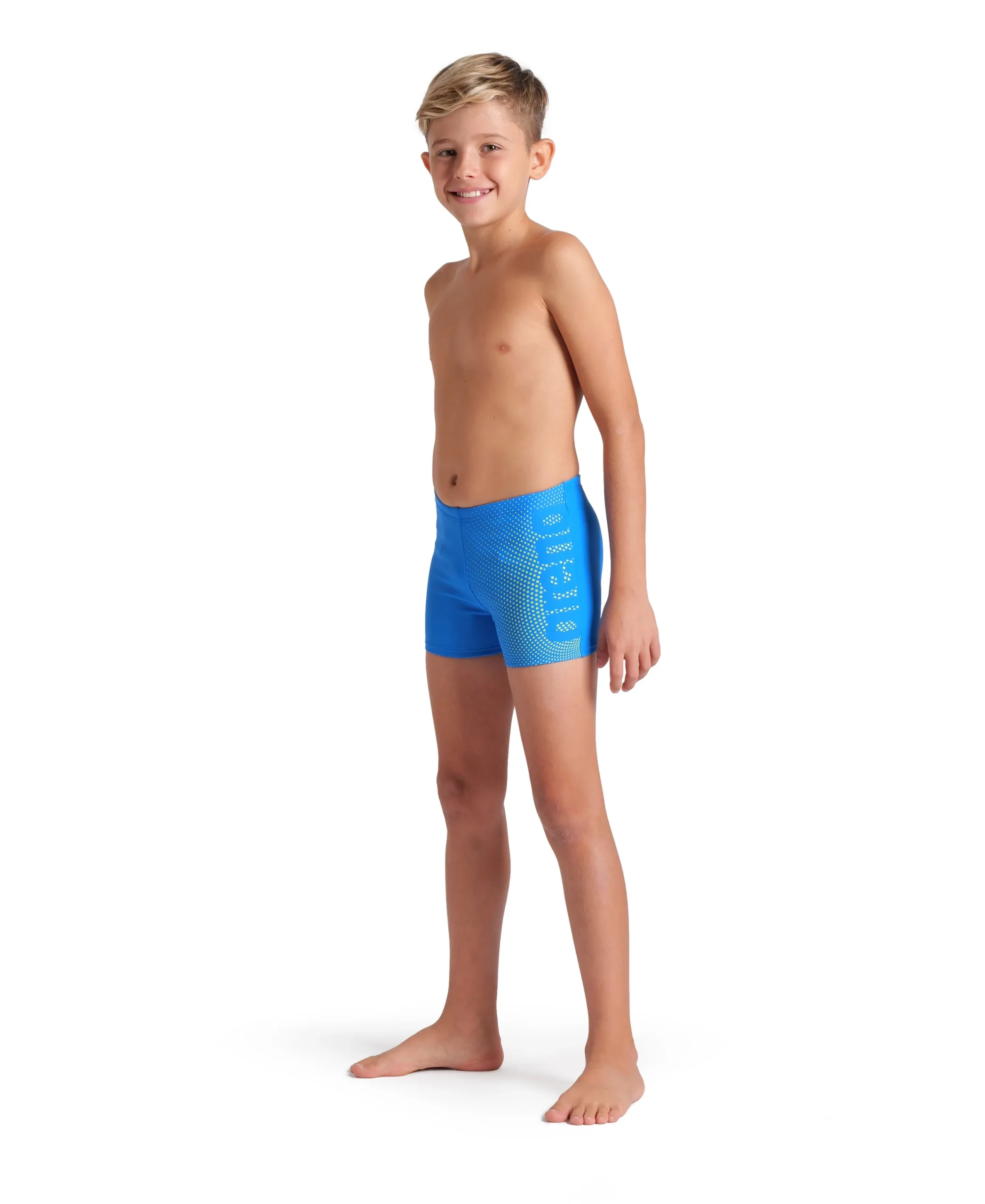 Bañador short arena Feel para niño Dim Light China Azul - Imagen 3