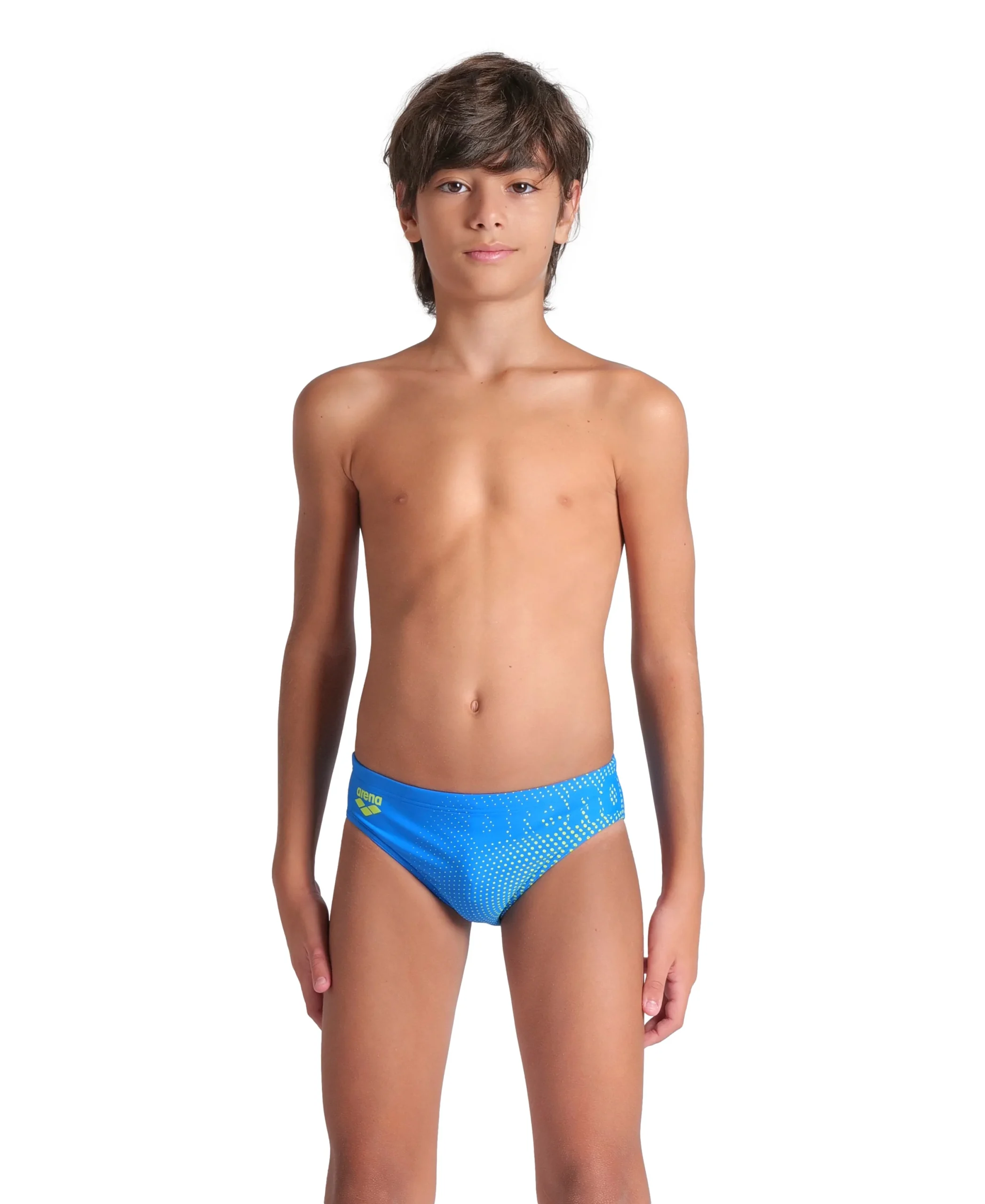 Bañador slip arena Feel para niño Dim Light China Azul