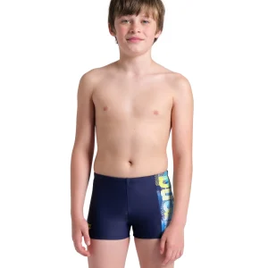 Bañador short arena Feel para niño Light Tricks - Marino/Multi