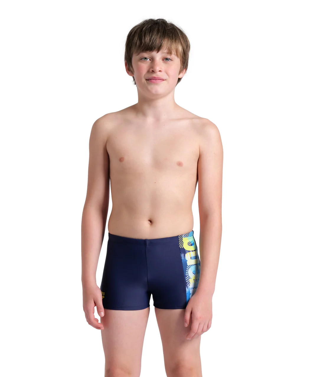 Bañador short arena Feel para niño Light Tricks - Marino/Multi