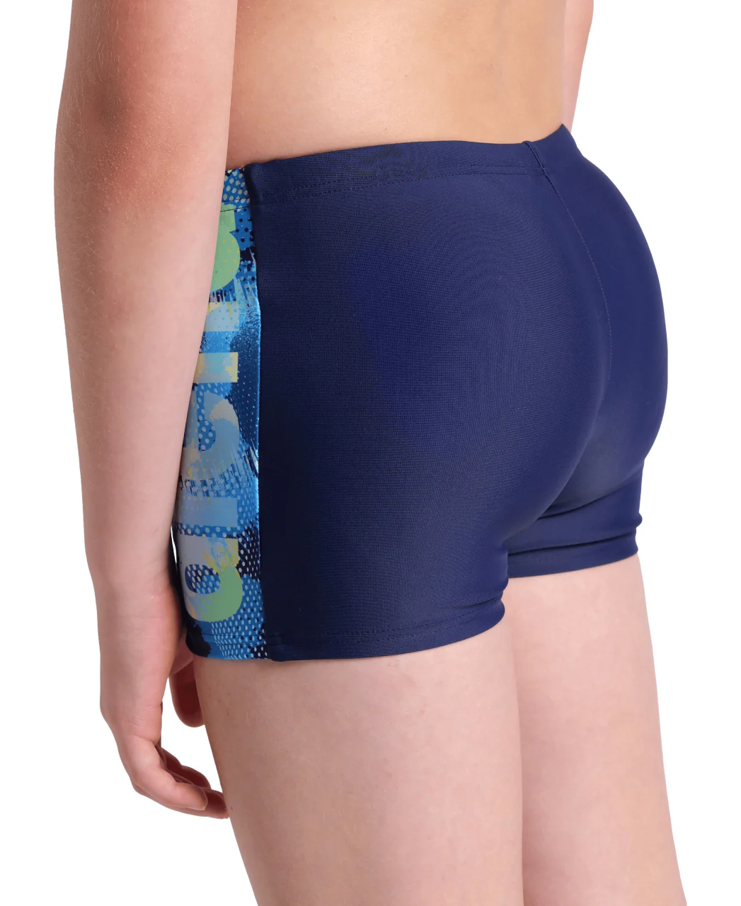 Bañador short arena Feel para niño Light Tricks - Marino/Multi - Imagen 3