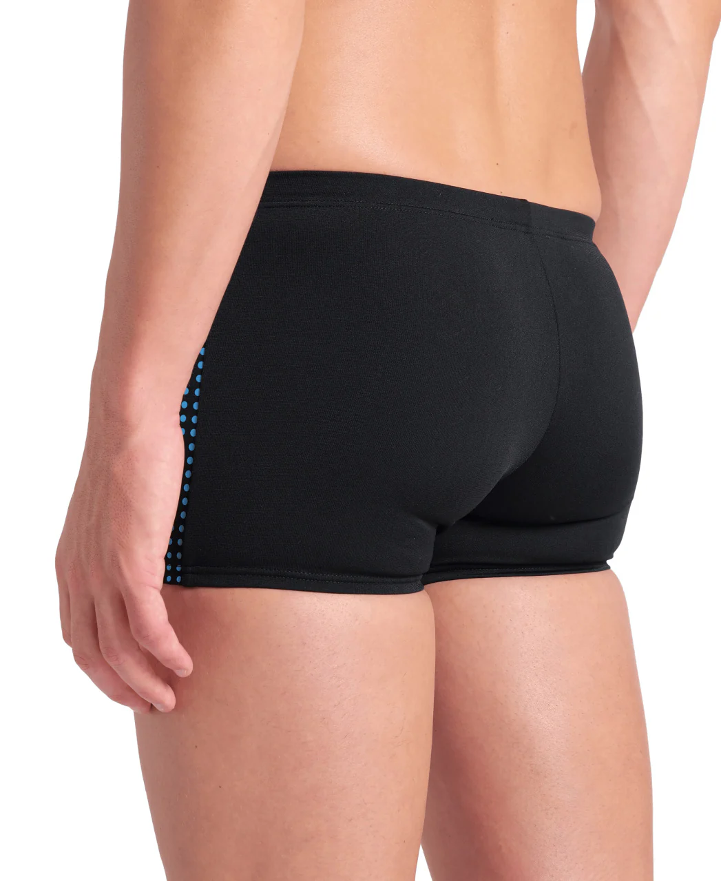 Bañador short arena Performance para hombre Foggy Dots - Negro - Imagen 4