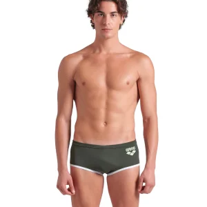 Bañador short de tiro bajo para hombre arena One Big Logo Sabio Oscuro