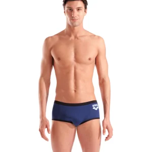 Bañador short de tiro bajo para hombre arena One Big Logo - Azul Marino/Negro