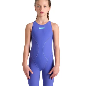 Traje de competición a la rodilla arena Powerskin Impulso para niña Future Dusk