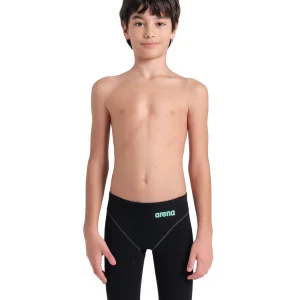 BAÑADOR POWERSKIN IMPULSO JAMMER JR para niño - Negro/Verde Azulado