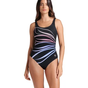 Bañador Shapewear arena para mujer Susanna  Negro Multi