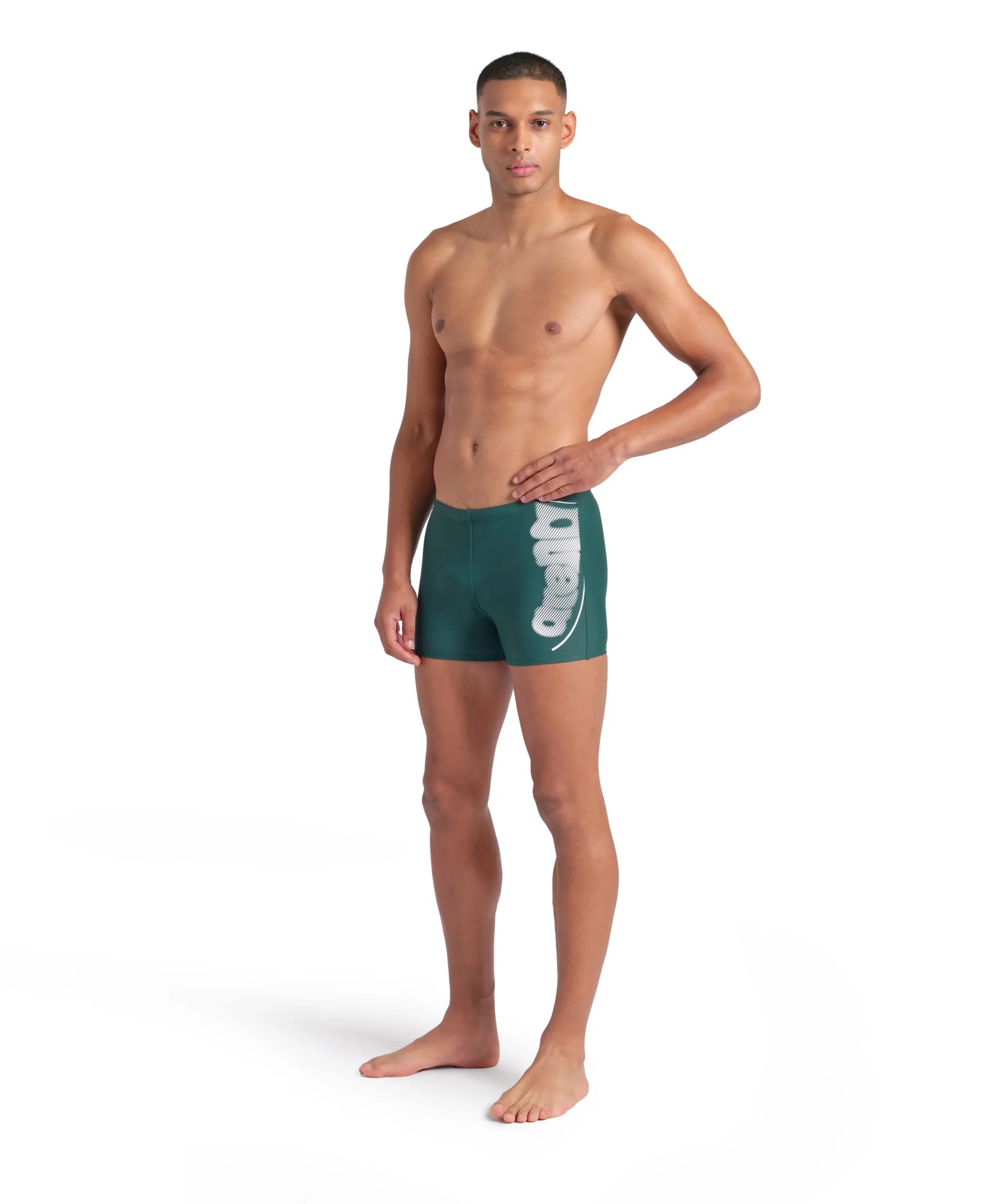 Bañador short arena Feel para hombre Bright Glare Manglar - Blanco - Imagen 3