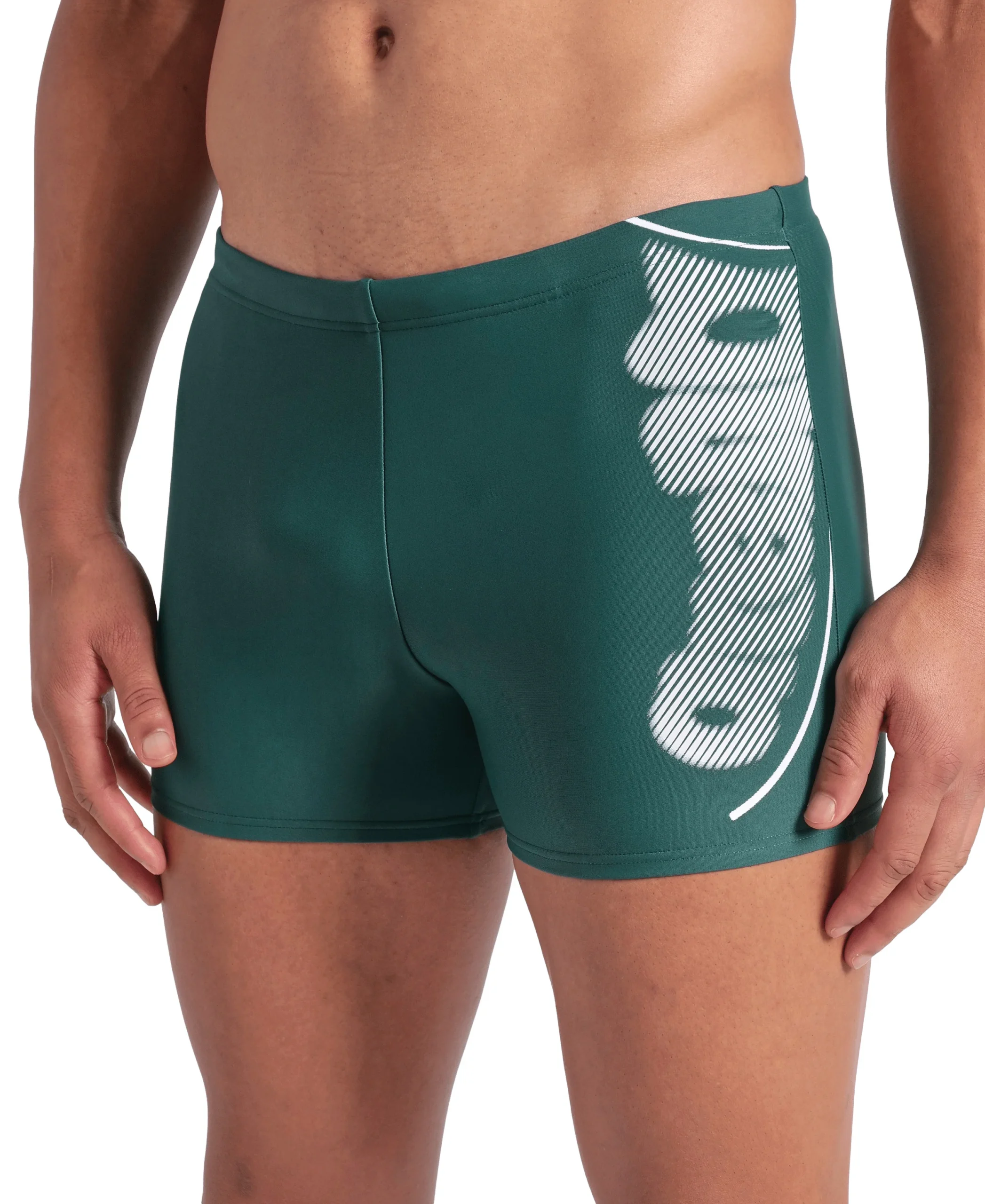 Bañador short arena Feel para hombre Bright Glare Manglar - Blanco - Imagen 4