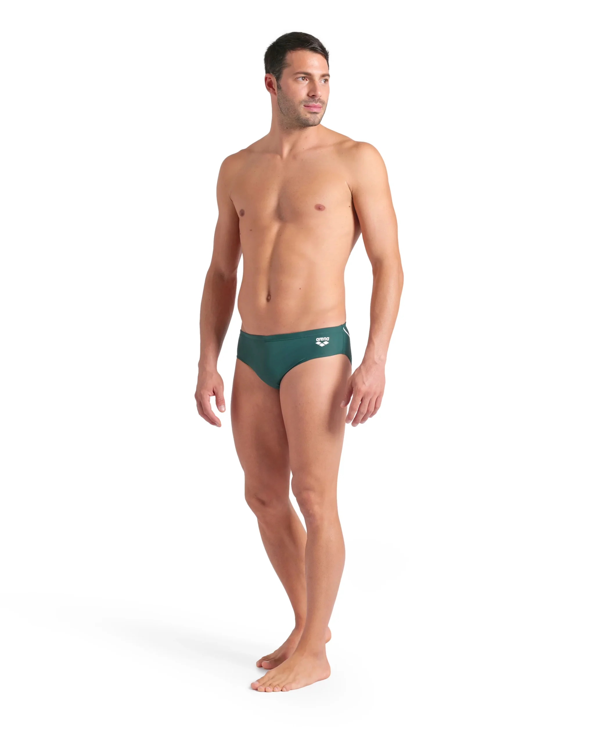 Bañador slip arena Feel para hombre Bright Glare Manglar - Blanco - Imagen 5