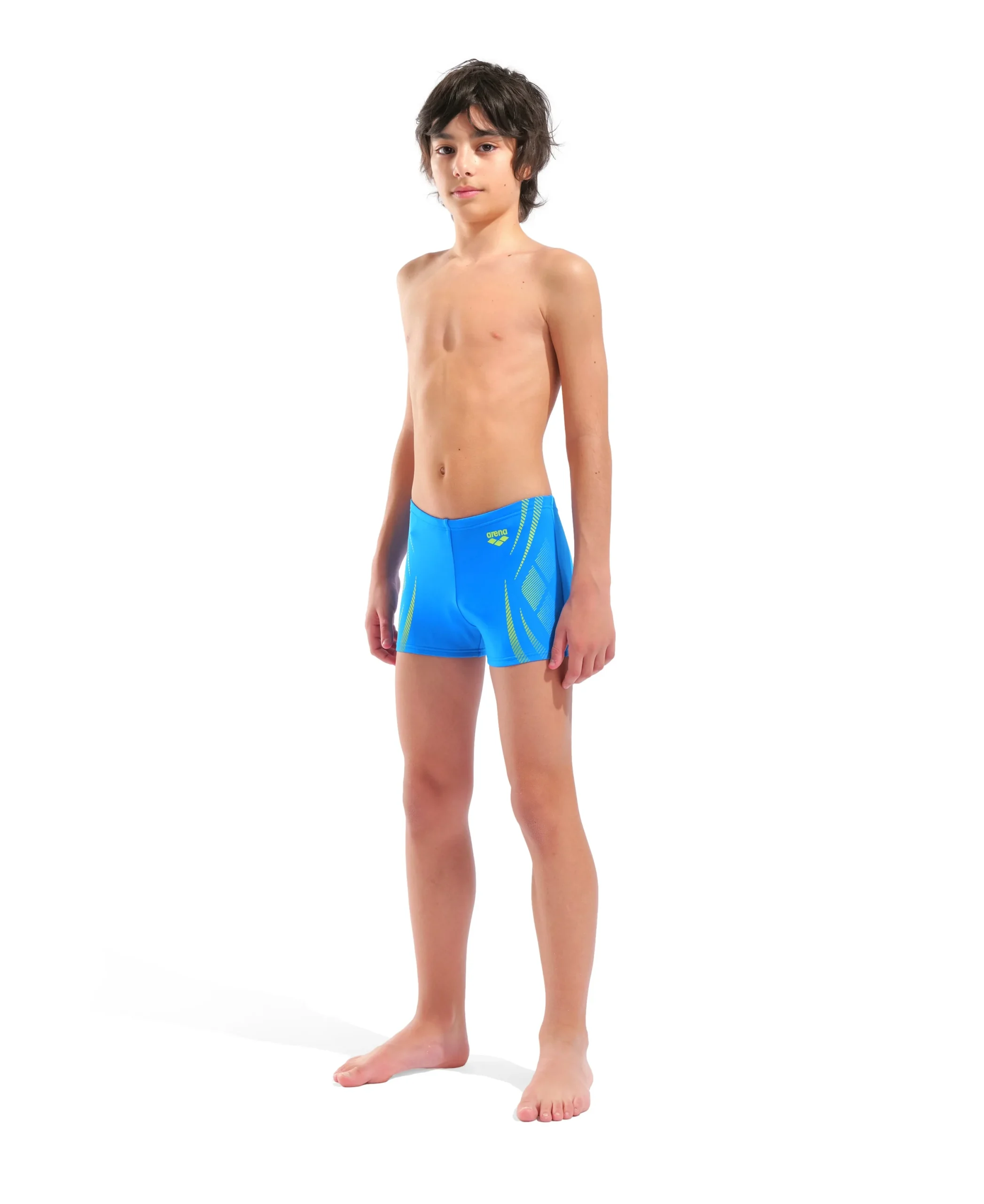 Bañador short arena Performance para niño Poseidonia - Río Azul - Imagen 5