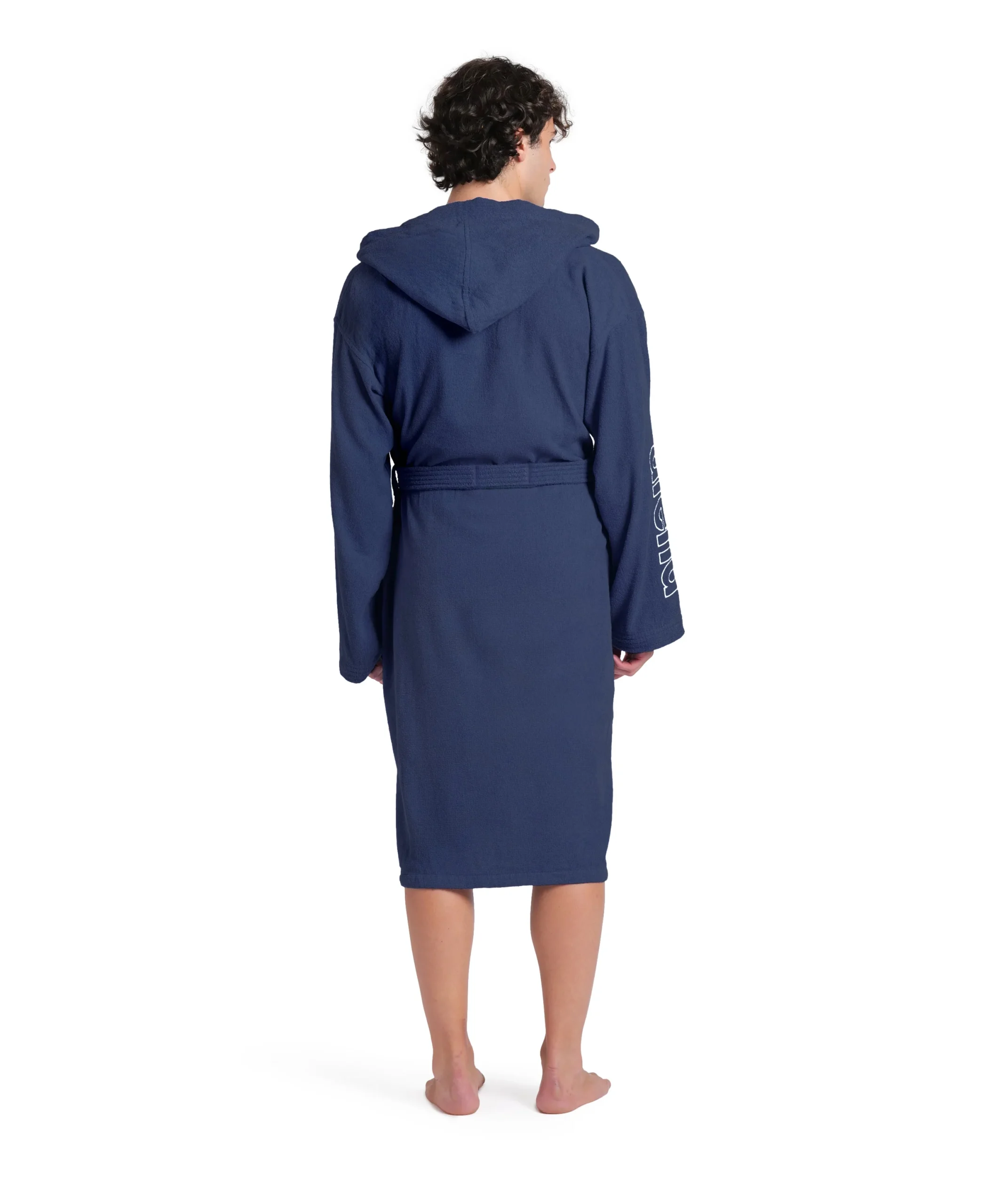 Albornoz arena unisex Zeppelin Light Marino - Blanco - Imagen 4