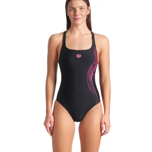 Bañador con sostén arena Feel para mujer Scratch Control Pro Back  Negro - Impactante