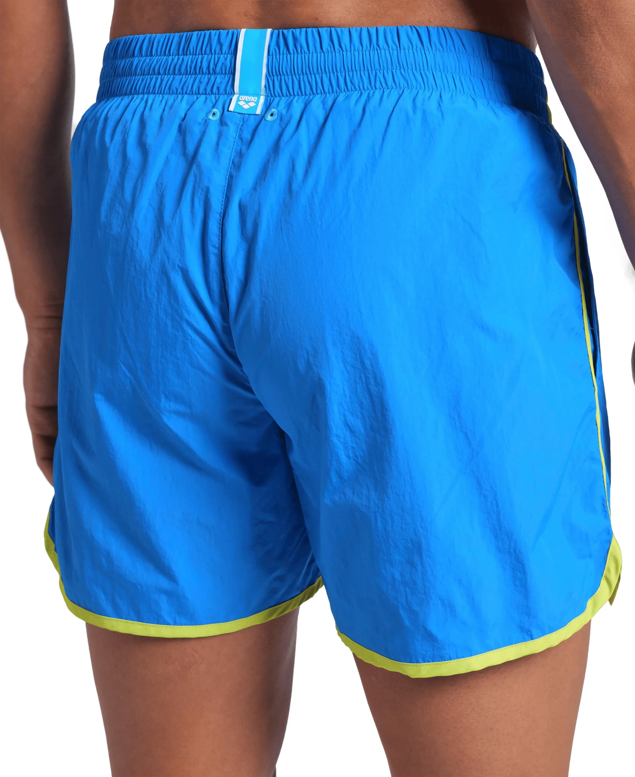 Short de playa arena para hombre Logo Borders China Azul - Imagen 5