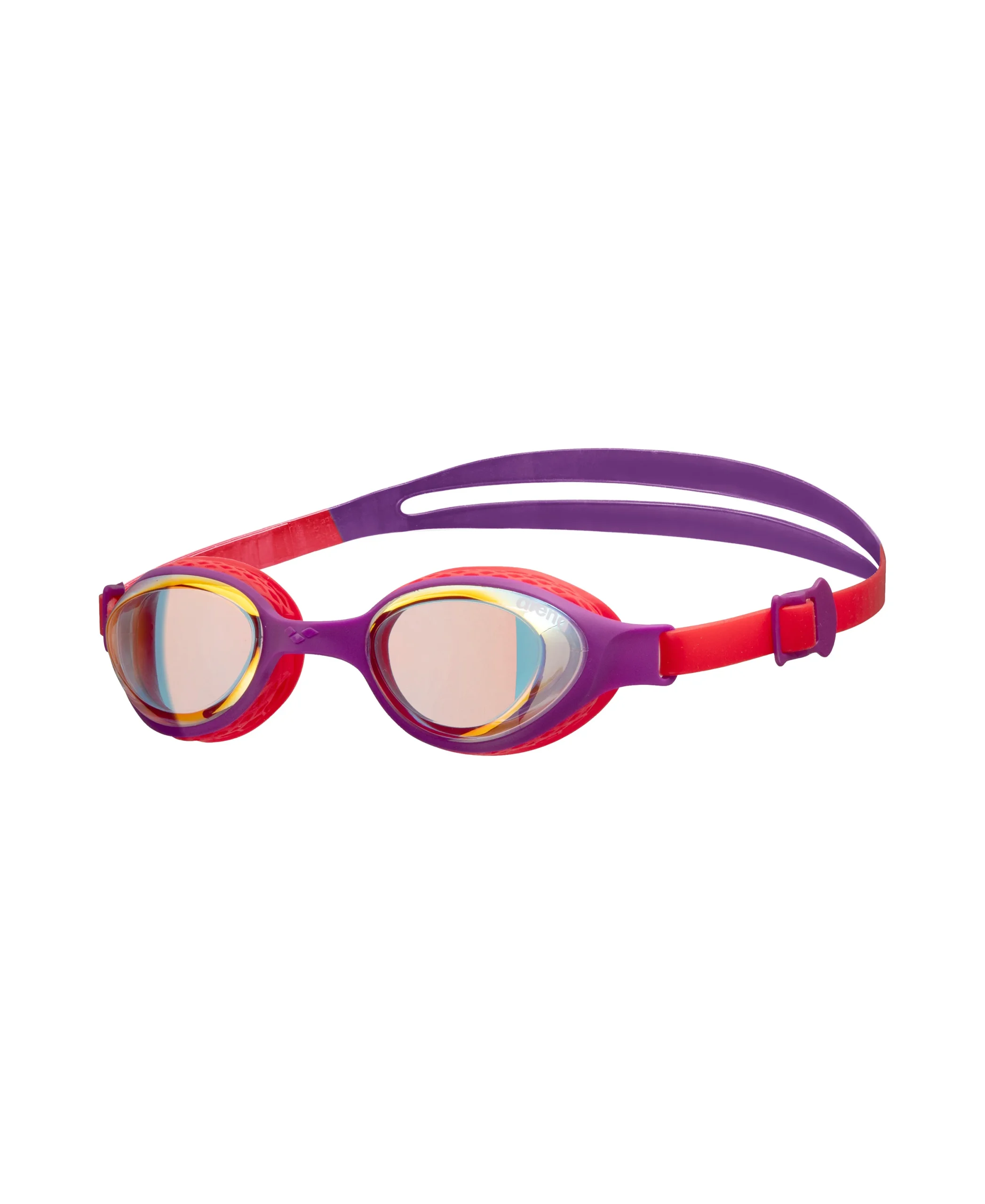 Gafas de natación arena para niños Junior Air Mirror Cobre Amarillo