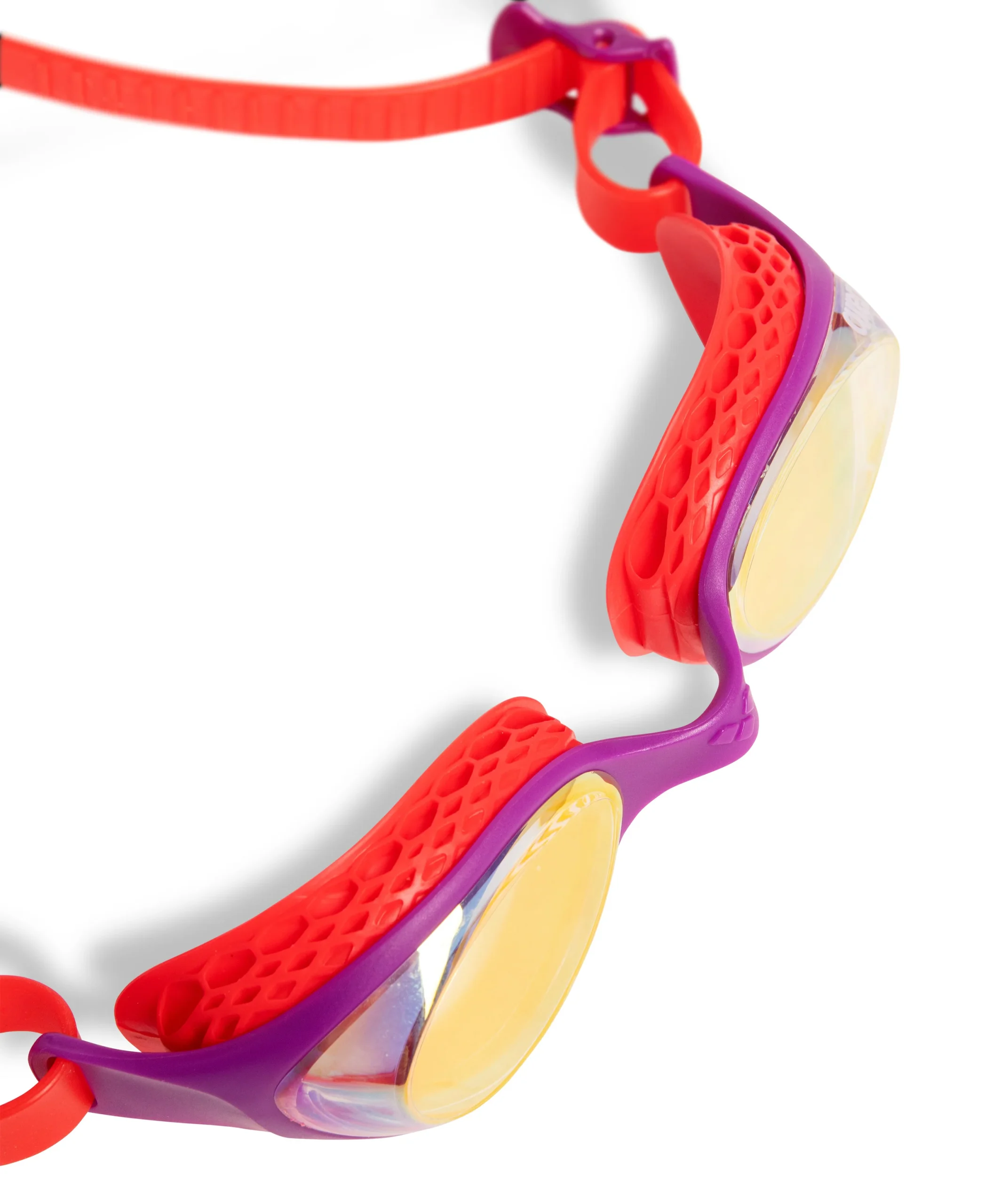 Gafas de natación arena para niños Junior Air Mirror Cobre Amarillo - Imagen 6