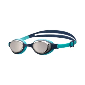 Gafas de natación arena para niños Junior Air Mirror Plata - Marino