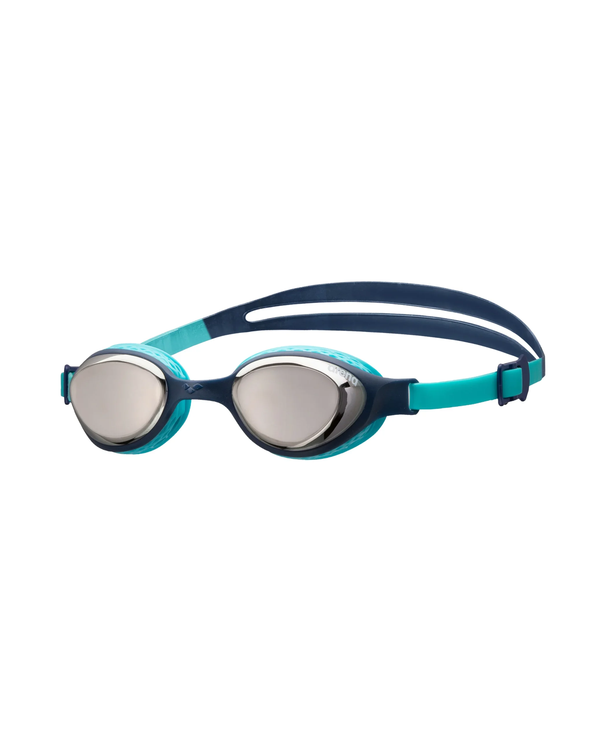 Gafas de nataci贸n arena para ni帽os Junior Air Mirror Plata - Marino