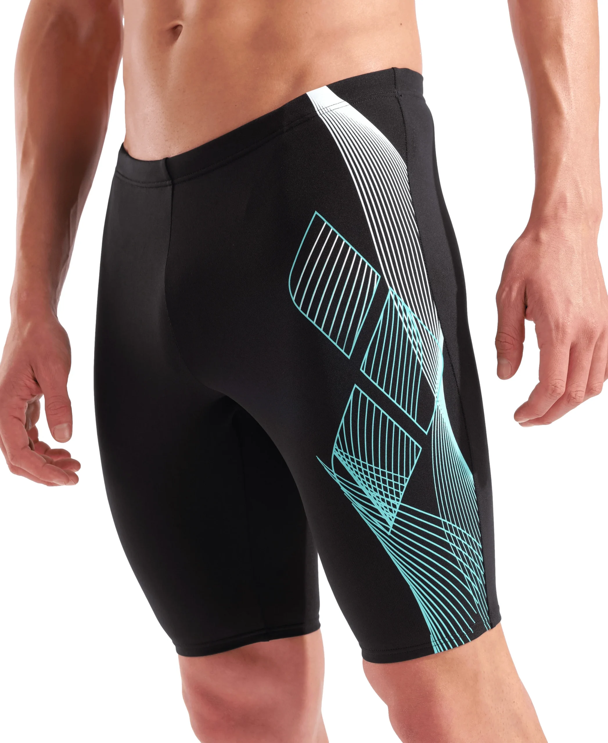 Bañador jammer arena Performance Sea Water para hombre - Negro/Agua - Imagen 4
