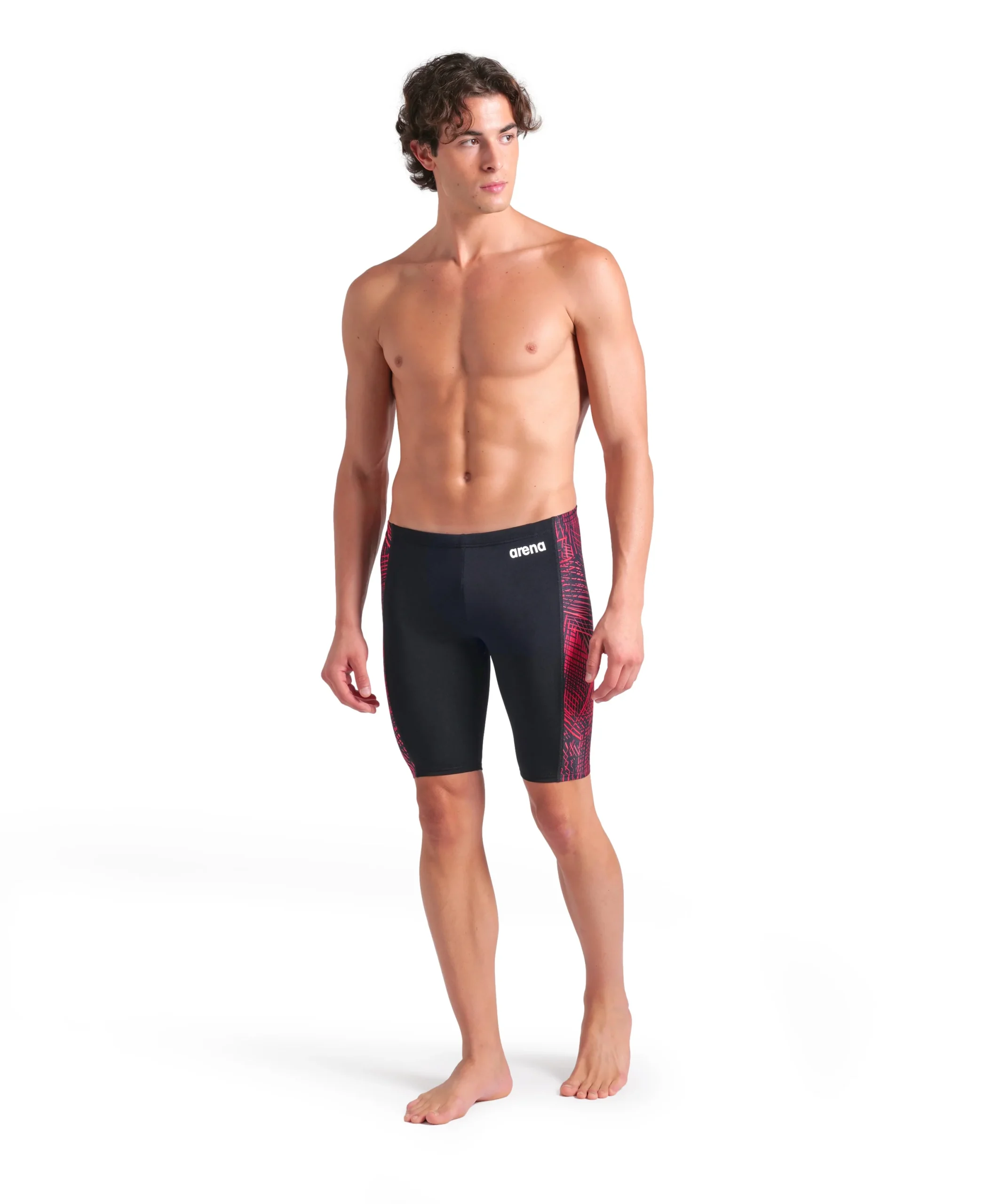 Bañador jammer arena Performance para hombre Team Energy Negro - Rojo Team - Imagen 3