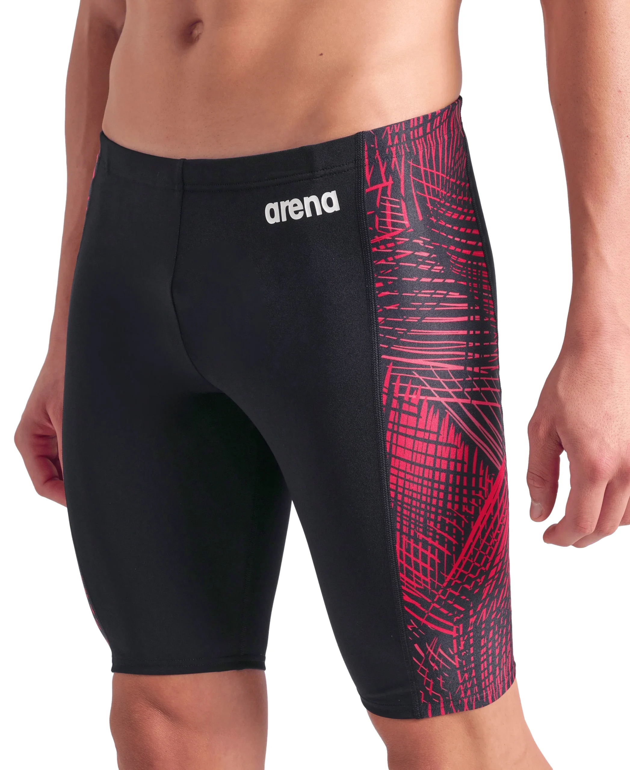 Bañador jammer arena Performance para hombre Team Energy Negro - Rojo Team - Imagen 4