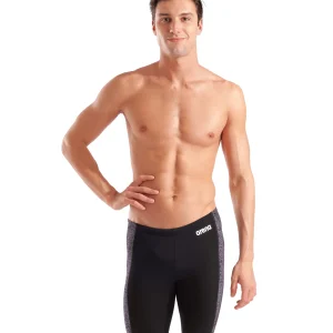 Bañador jammer arena Performance Snakeskin para hombre - Negro/Team