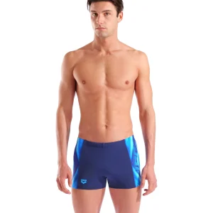 Bañador short arena Performance Two Sides Swim para hombre - Azul Marino