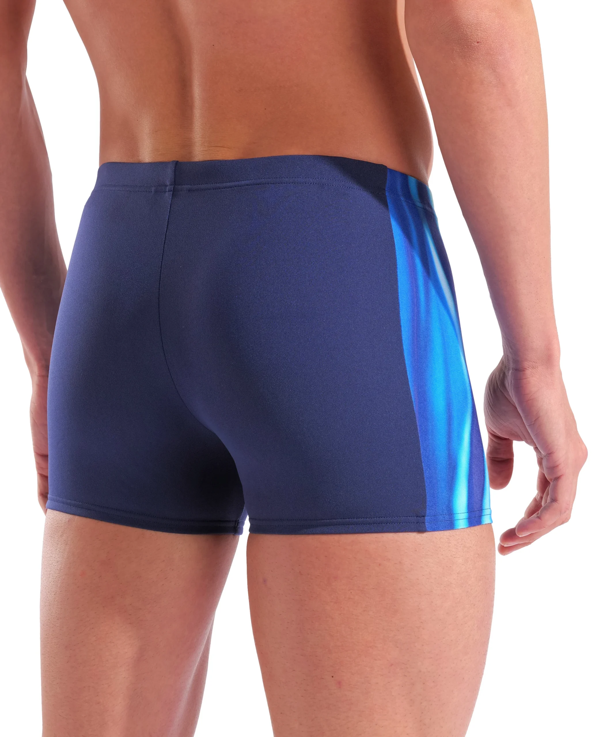 Bañador short arena Performance Two Sides Swim para hombre - Azul Marino - Imagen 5