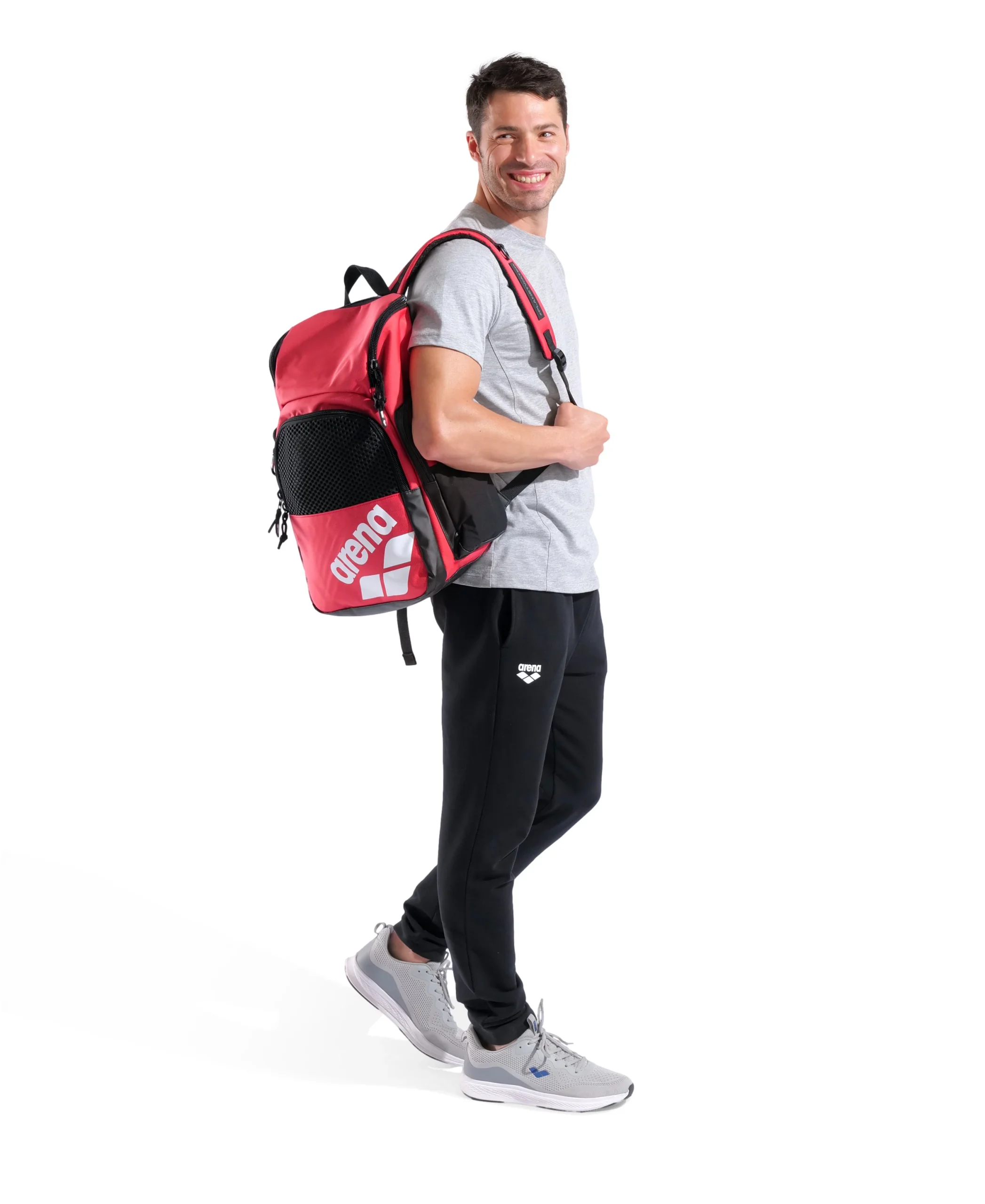 Mochila arena One Go Swim Sports 35L - Rojo - Imagen 4