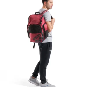 Mochila arena One Go Swim Sports 35L - Carmesí