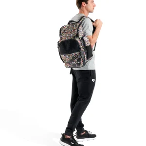 Mochila arena One Go Swim Sports Allover 35L - Calaveras Divertidas