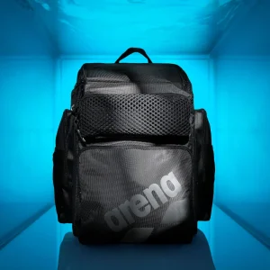 Mochila para viajes, deporte y natación arena One Go 45L - Negro