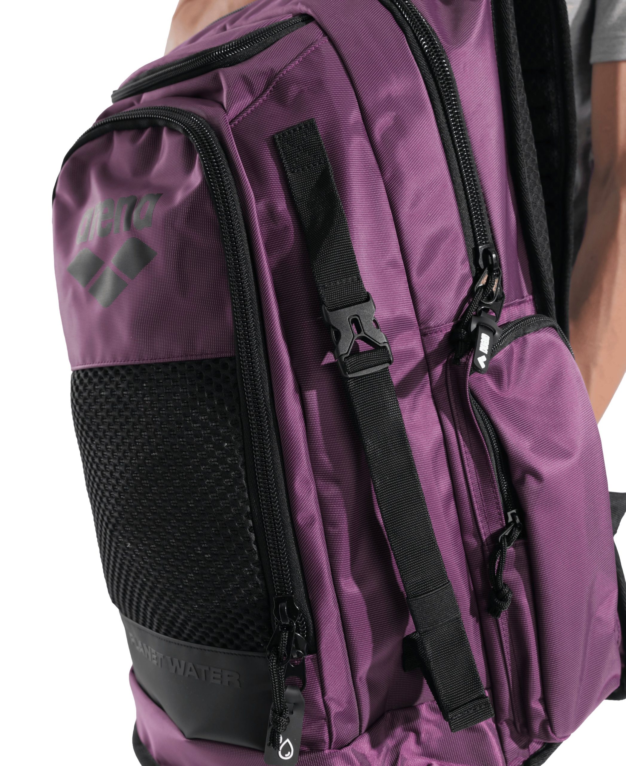 Mochila para deporte y nataci贸n arena All Set 45L - Ciruela - Imagen 5