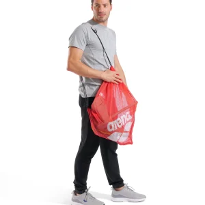 Bolsa para piscina de mesh arena One Go - Rojo