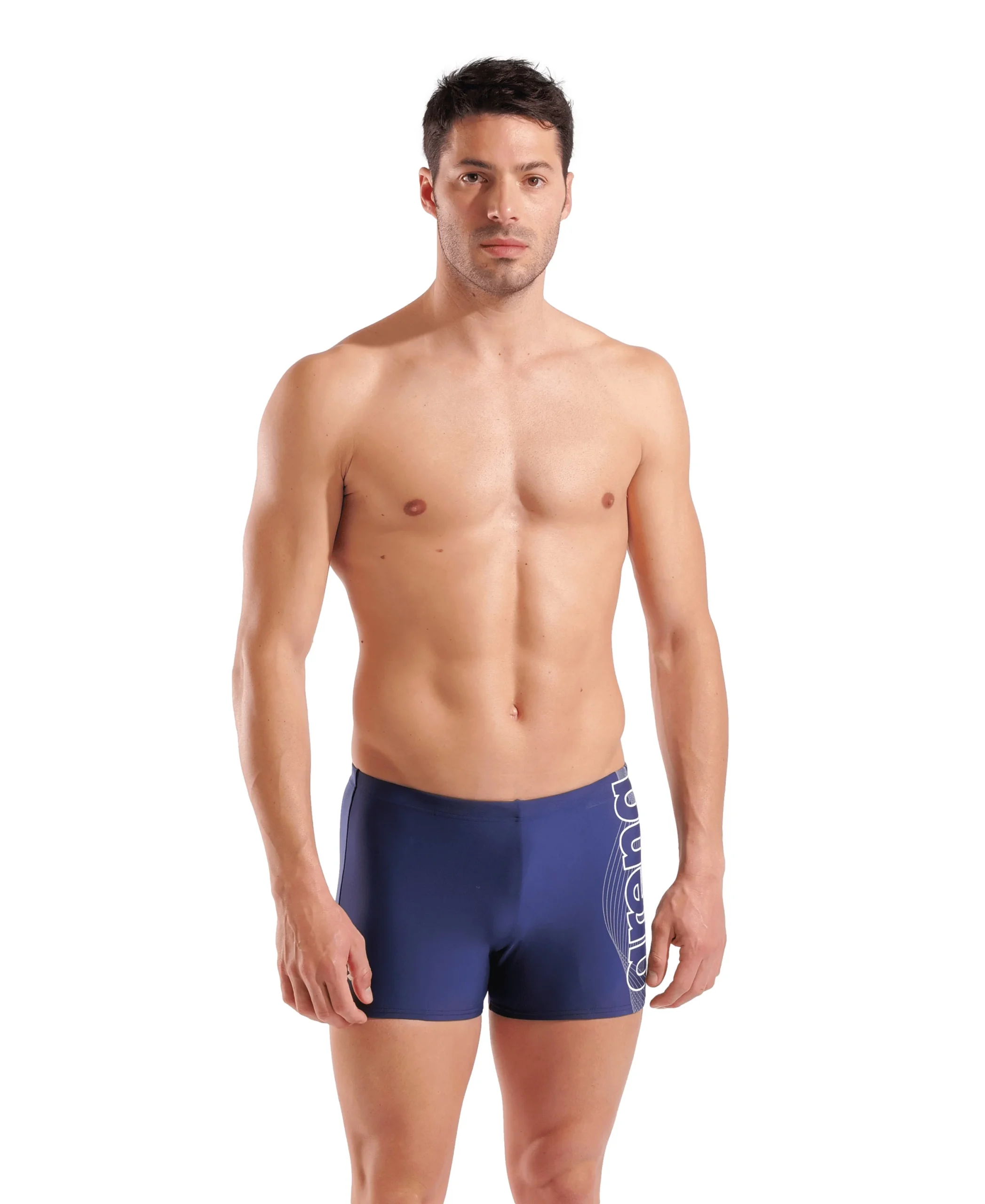 Bañador short arena Feel Basic para hombre - Azul Marino