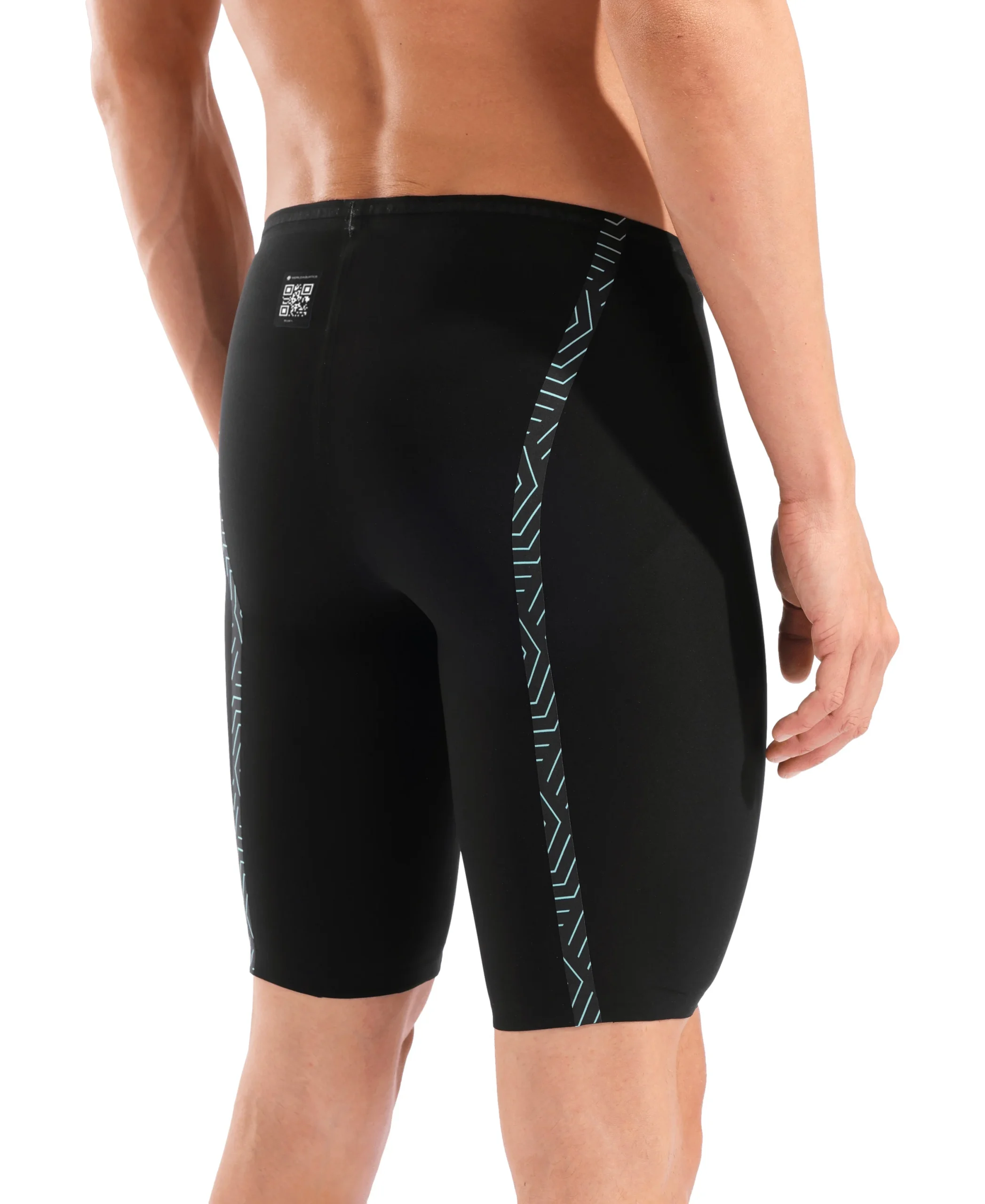 Bañador Powerskin Veloce Jammer Negro/Teal - Imagen 5