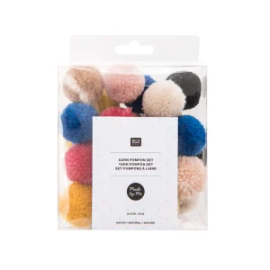 Set Pompon Lana Rico