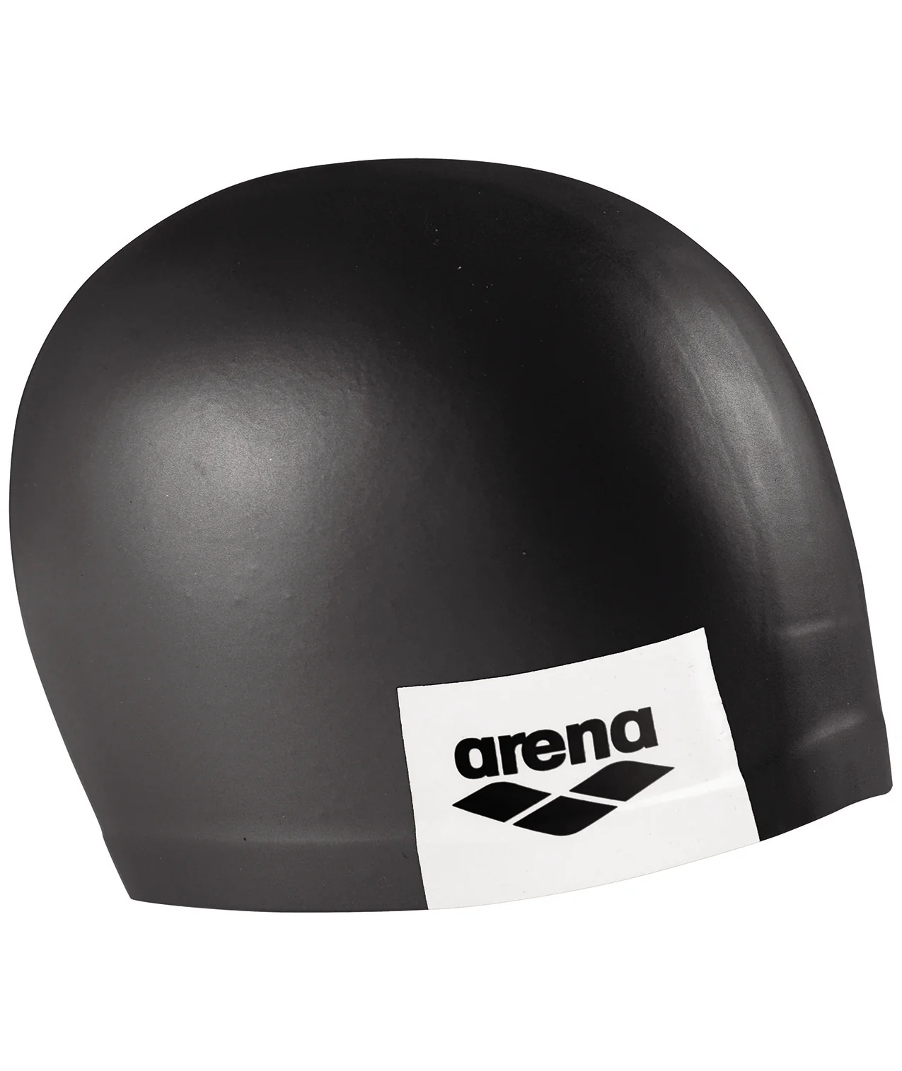 Gorro de nataci贸n moldeado unisex arena Logo - Negro