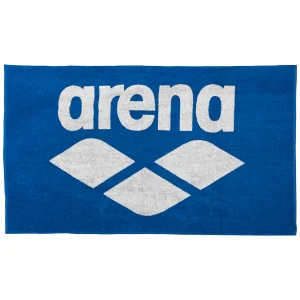 Toalla de algodón arena Pool Soft - Royal/Blanco