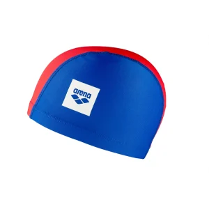 Gorro de natación arena para niños Junior Unix II - Azul Rojo