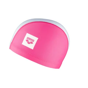 Gorro de natación arena para niños Junior Unix II - Rosa/Blanco
