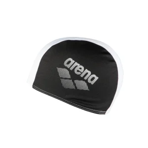Gorro de natación arena para niños Polyester II - Blanco Negro