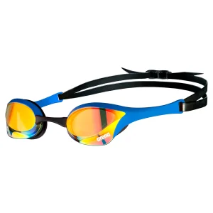 Gafas de natación para competición arena unisex Cobra Ultra Swipe Mirror  - Cobre Amarillo
