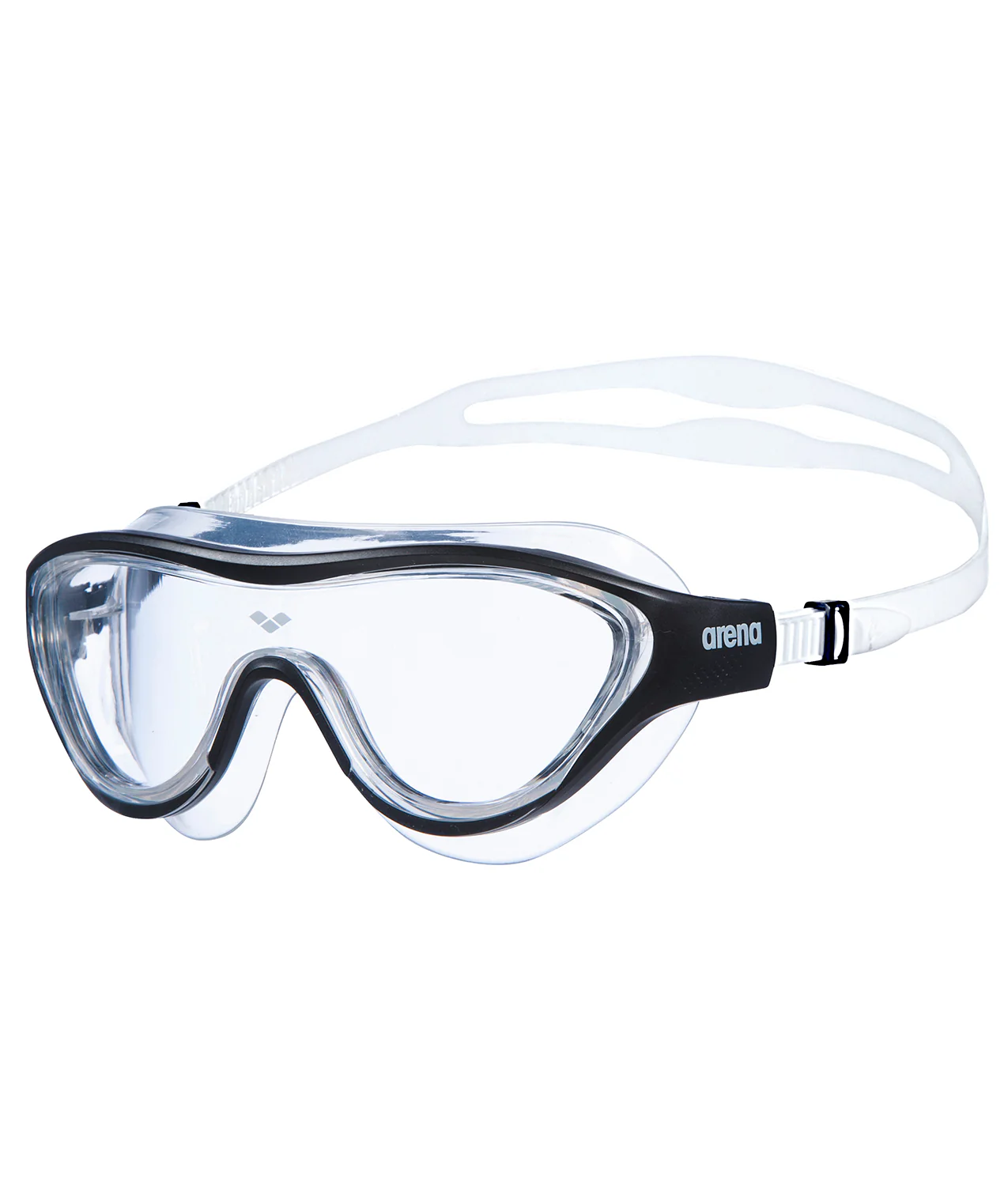 Máscara de natación unisex arena The One - Negro Claro